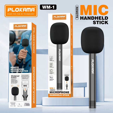 Remote Handheld Microphone Stick