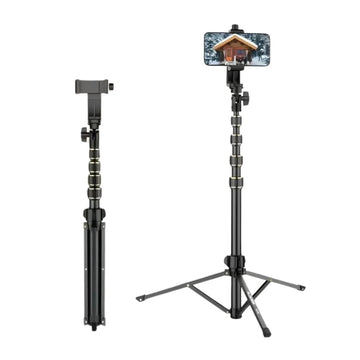 Plokama 3 in 1 Multifunctional Adjustable Tripod Stand for Mobile & Camera